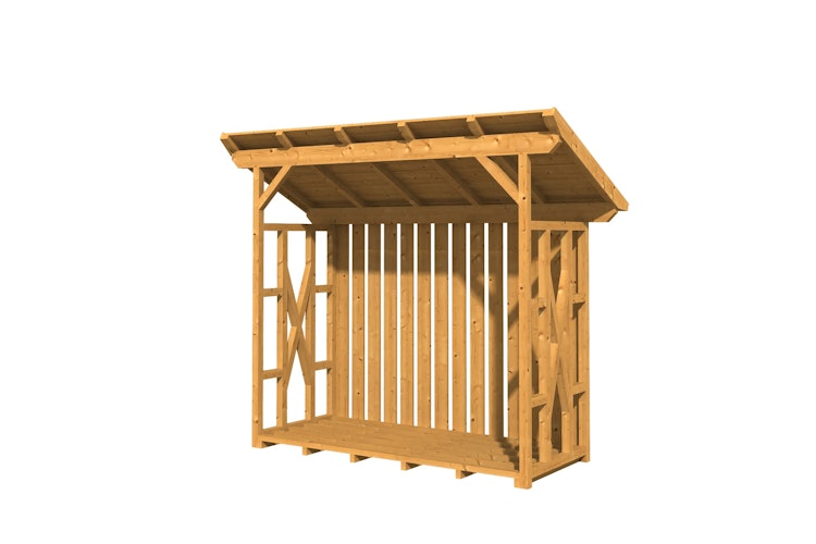 Skan Holz Holzunterstand Kaminholzlager Lars 2