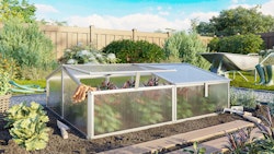 Vitavia Frühbeet Gaia 2X inkl. 4 Dachfenstern