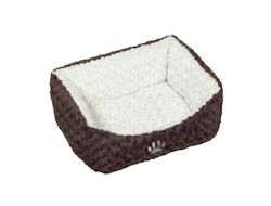 Nobby Bett NEIKU braun/weiß