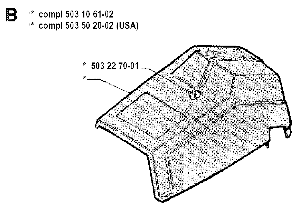 Explosionszeichnung Ersatzteile