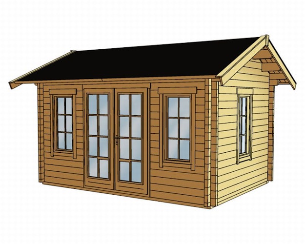 Skan Holz 70 mm Blockbohlenhaus Montreal 1