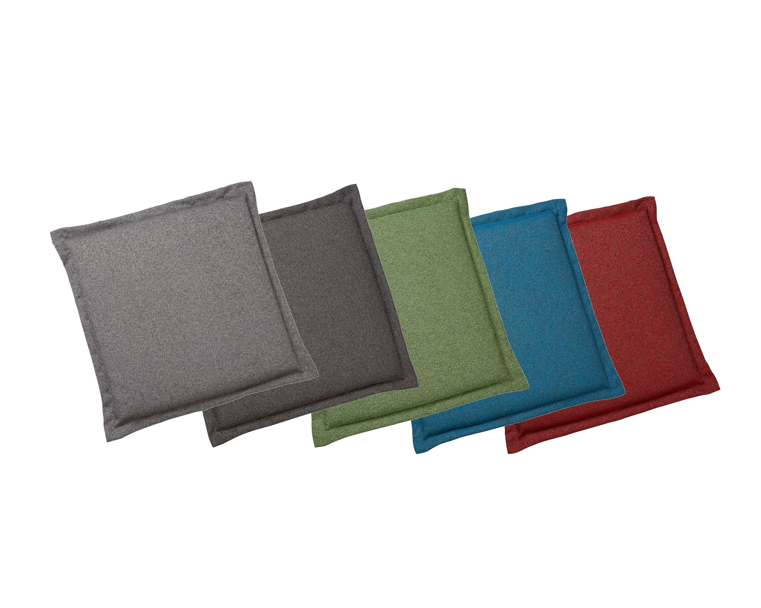 BEST Sitzkissen SOFT-LINE 46 x 46 x 5 cm, 65 % Baumwolle, 35 % Polyester - Auslaufartikel