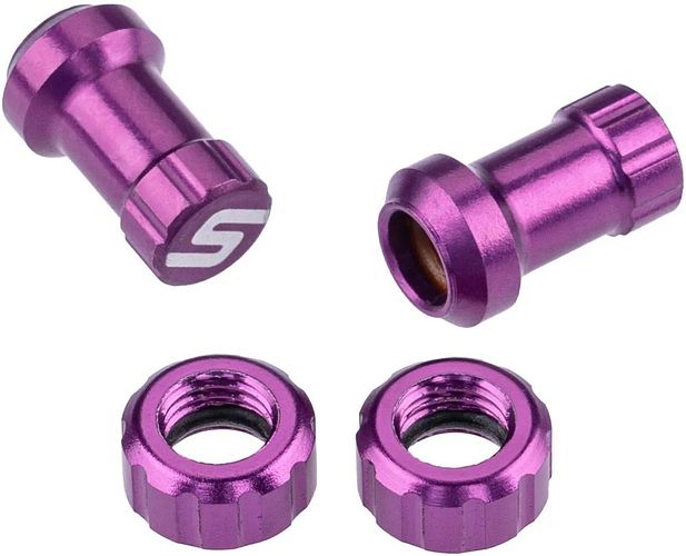 Stan's Ventilkappe Tubeless Valve Color Kit violett