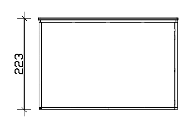 Skan Holz CrossCube Gartenhaus Sydney 4