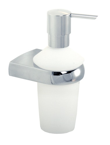 Bravat Flüssigseifenspender Metasoft - Kunststoff, chrom