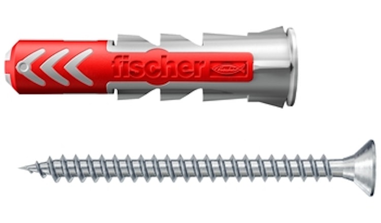 FISCHER Universaldübel DuoPower 8x40 S K (8 Stück) 534998