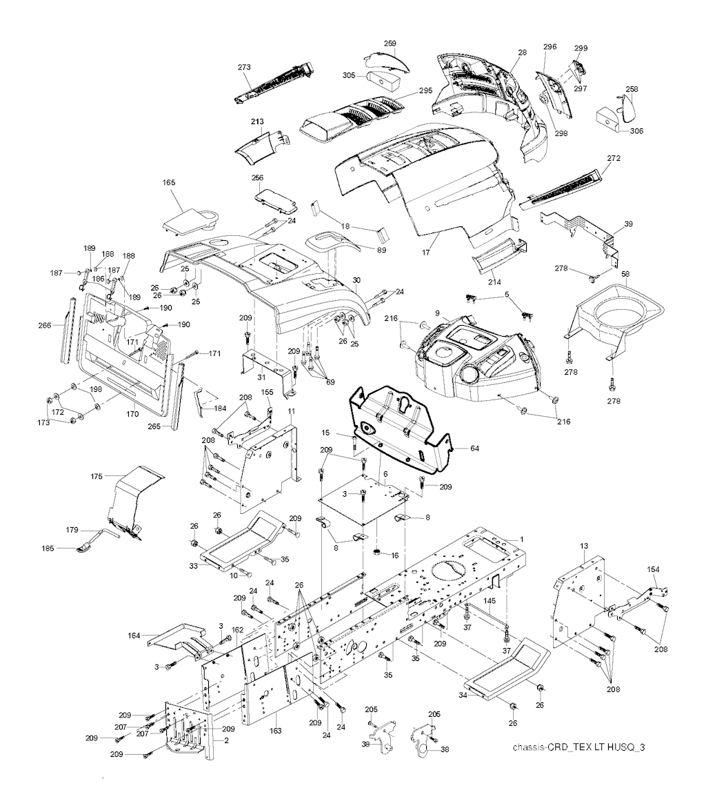 Explosionszeichnung Ersatzteile
