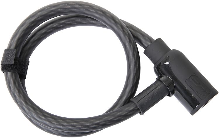 CONTEC Kabelschloss PowerLoc 85 cm schwarz Ø 15 mm, Sicherheitsstufe: 7