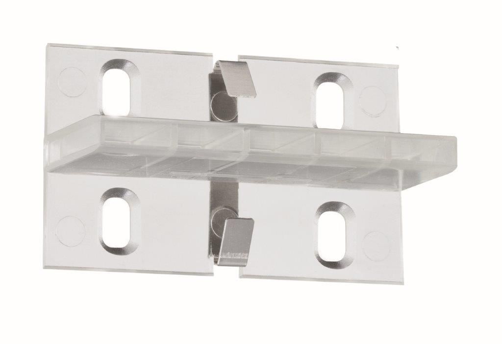 Paulmann LED Strip Profil Duo Fixture 4er Pack in Transparent