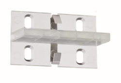 Paulmann LED Strip Profil Duo Fixture 4er Pack in Transparent