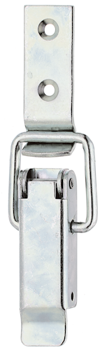 Alberts® Kistenverschluss mit gekröpftem Haken, galvanisch verzinkt dickschichtpassiviert, HxB 61x18 mm,Karte à 1 St 347963