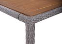 Vorschaubild Garden Pleasure Balkon-Set DAKOTA, Tisch 70 x 60 + 2 Sessel, Polyrattan / Akazie / Kissen 100 % Polyester