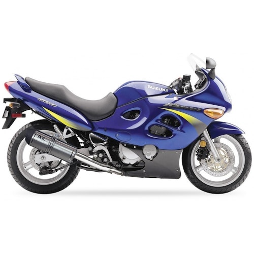 IXIL Hexoval Evolution Edelstahl gebuerstet Suzuki GSX 600 F