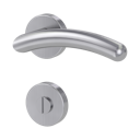 Vorschaubild Griffwerk Türgriff SAVIA K3 Klippgarnitur- Edelstahl matt