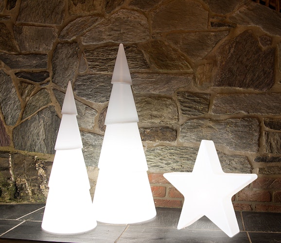 8 seasons design LED-Dekoleuchte Shining Tree rund (RGB), verschiedene Größen