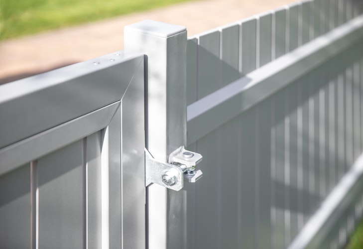 TraumGarten Alu-Vorgartenzaun Squadra