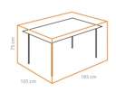 Vorschaubild Winza Outdoor Covers Premium Abdeckhaube für Tisch
