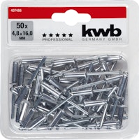 kwb 50 Blindnieten 4,8 x 16 mm 407486