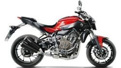 LeoVince Komplettanlage Edelstahl SBK GP DUALS für YAMAHA MT-07/FZ-07/ABS mit Katalysator