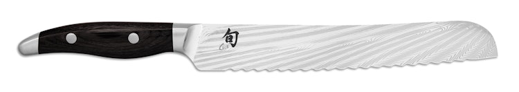 KAI Brotmesser SHUN NAGARE BLACK 9" (23,0 cm)