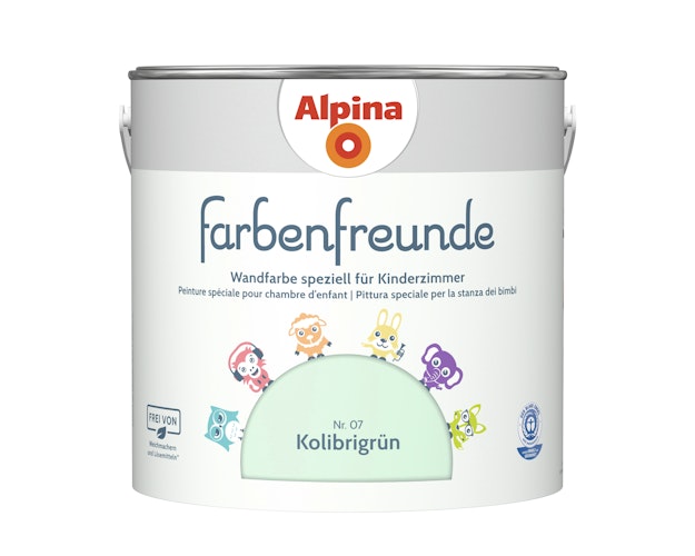 Alpina Farbenfreunde Nr. 07 Kolibrigrün 2,5 Liter matt
