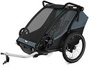 Vorschaubild Thule Kinderanhänger Chariot Cab Double dunkel schiefer