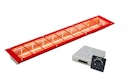 Vorschaubild Infraworld VITALlight-IPX4 Infrarotstrahler-Set rot Easy Control: schwarz - Eckeinbau