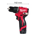 Vorschaubild Milwaukee M12BLPDRC-202C M12™ Akku-Schlagbohrschrauber 4933500422