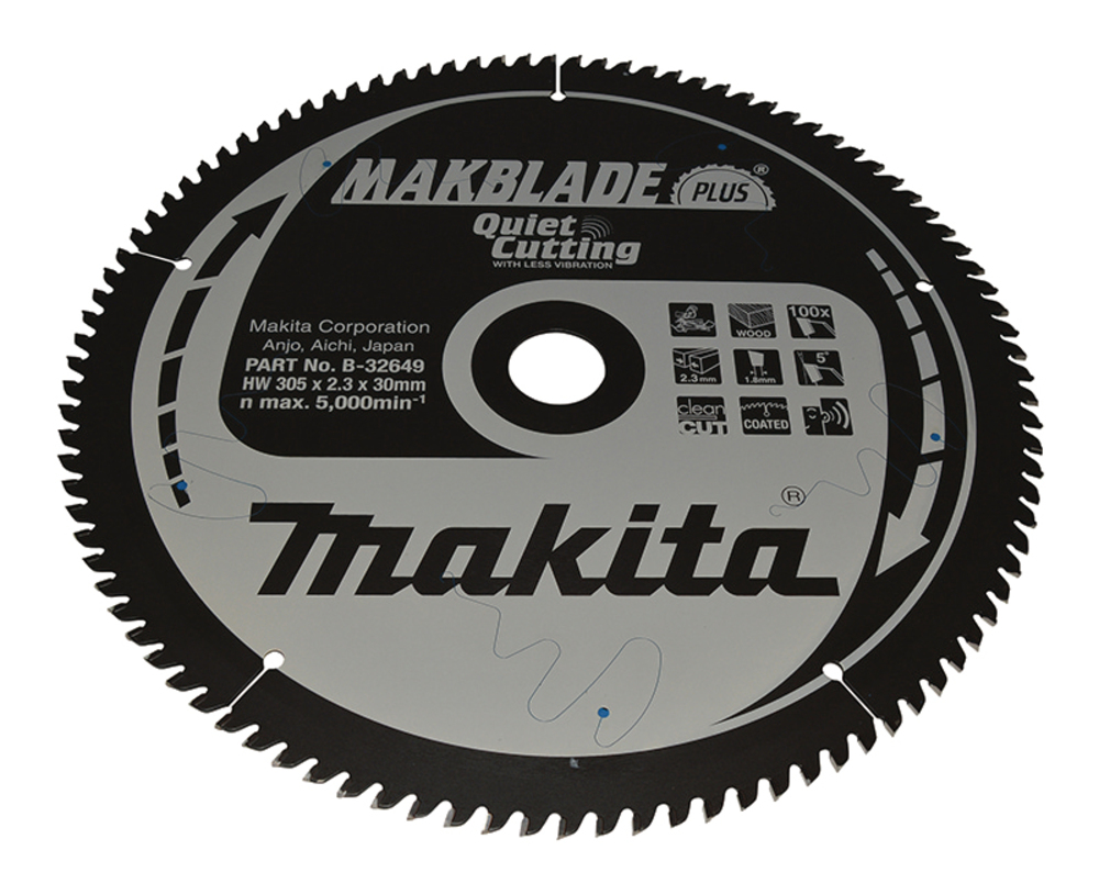 Makita MAKBLADE+ Sägeb. 305x30x100Z B-32649