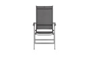 Kettler Multipositionssessel BASIC PLUS, Aluminium Silber / Outdoorgewebe Anthrazit