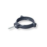 Rohrschelle DN 80 dunkelgrau