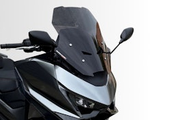 ERMAX Windschutzscheibe Sport Acrylic durchsichtig Schwarz getönt für HONDA Forza 750