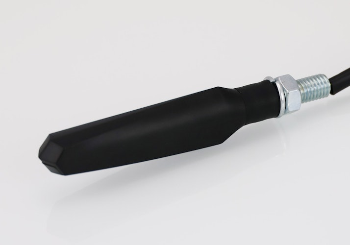 PROTECH Universal Lauflicht LED-Blinker RC-130 Spiegel & Blinker Schwarz für BMW F 900 R,KAWASAKI Ninja 1000 SX,KTM 1290 Super Duke GT