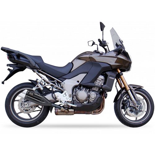 IXIL Endtopf Hyperlow Black XL Edelstahl Kawasaki Versys