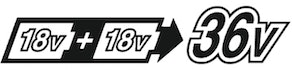 18 V 18 V = 36 V - ProductIcon