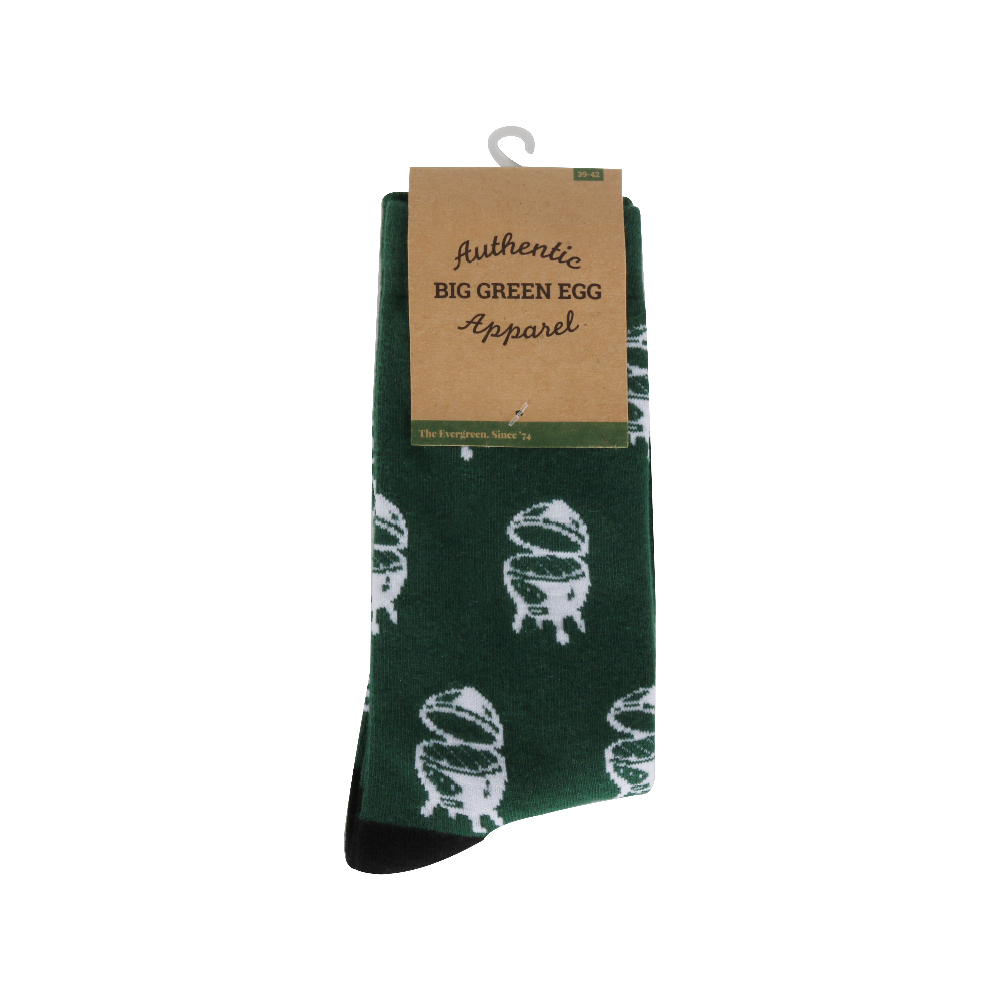 Big Green Egg Socken - Egg - Grün 43/46