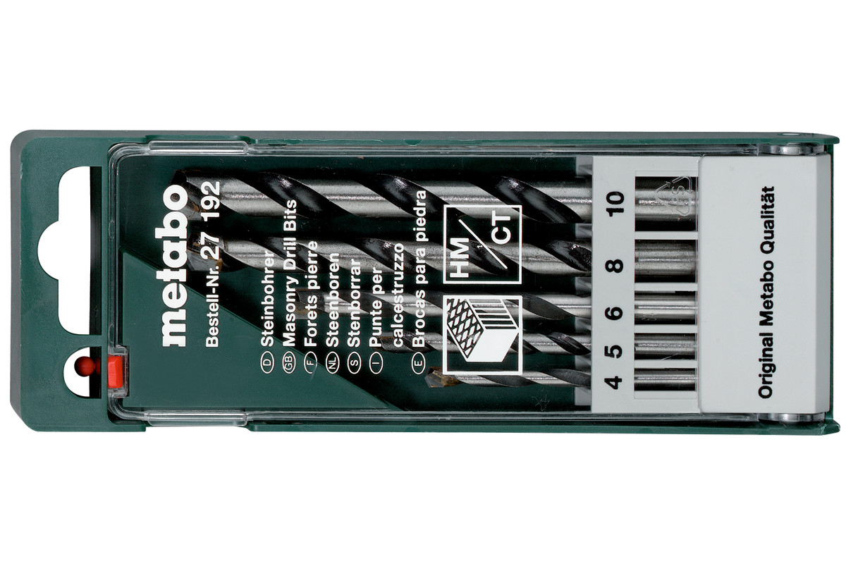 Metabo Steinbohrer-Kassette5-teilig