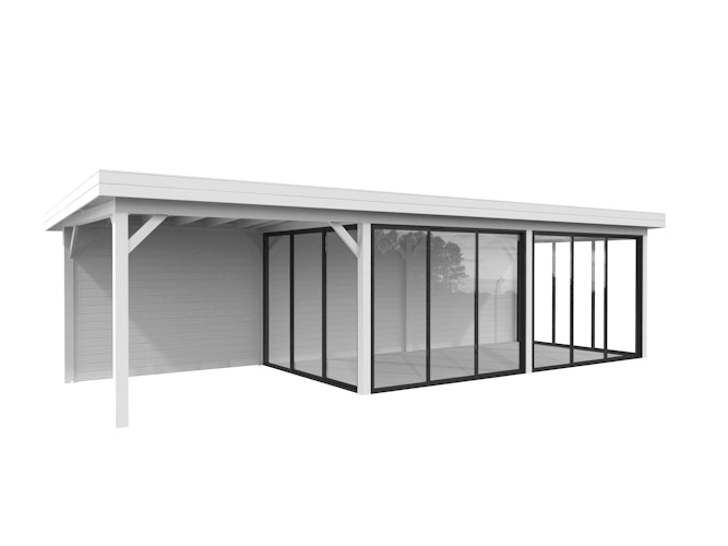 Palmako Carport/Pavillon Connect Lenna 24,9 m² Set 418 Slide