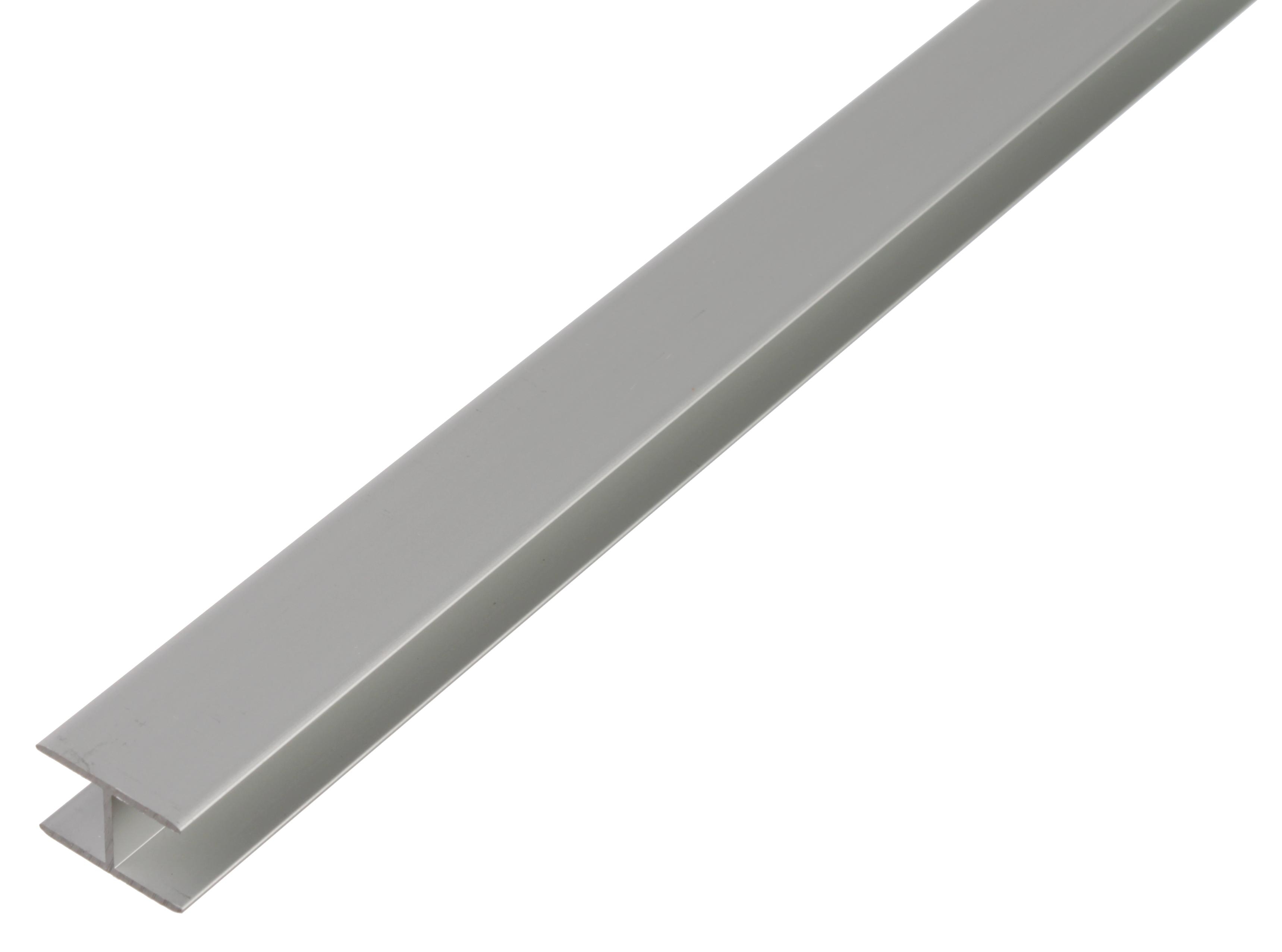 Alberts® U-Profil, selbstklemmend, 10x10,9x10x1,5mm, Alu silber eloxiert-2 m