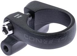 CONTEC Sattelklemmschelle Rack Support 34,9 mm schwarz