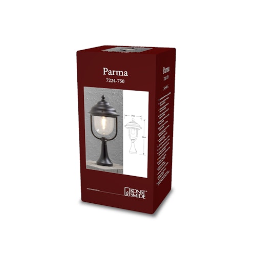 Konstsmide Sockelleuchte Parma, versch. Farben