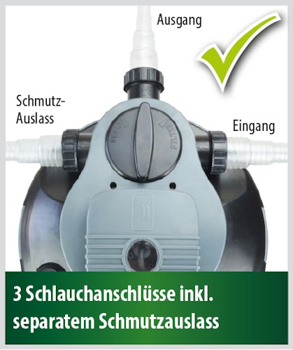 Heissner SMARTLINE Druckfilter, 7W UVC, mit Pumpe (HLF4000-00) bis 2020