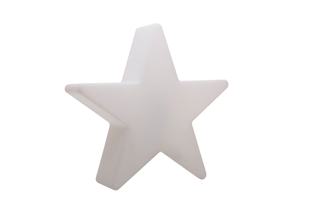 8 seasons design LED-Dekoleuchte Shining Star Ø 80 cm, weiß (WW)