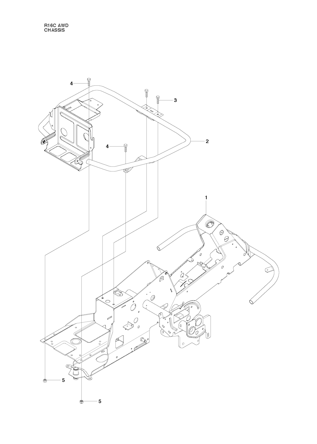 Explosionszeichnung Ersatzteile
