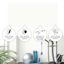 Vorschaubild Revét Vinyl Wandfliese Weiss Hochglanz 60 x 30 cm