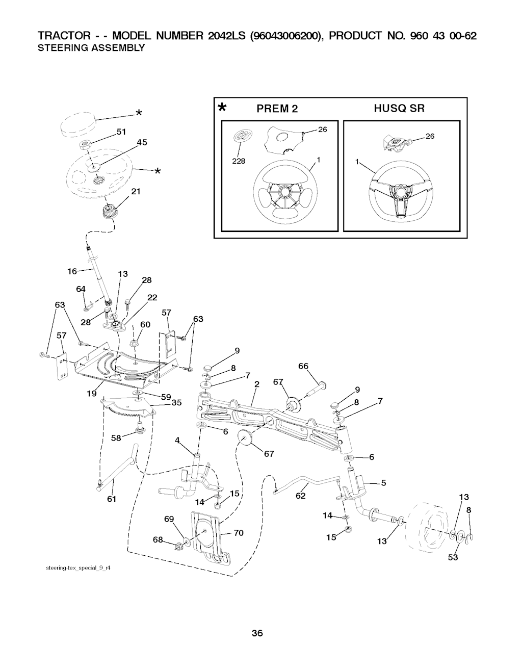 Explosionszeichnung Ersatzteile