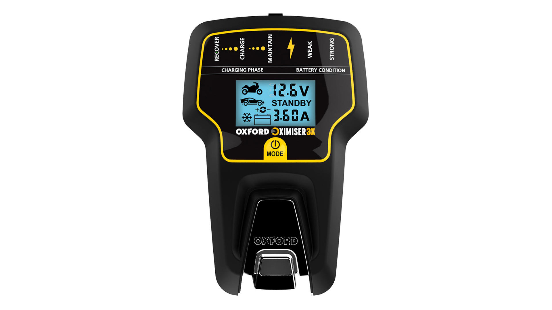 Oxford Batterieladegerät Ladespannung 12 Volt