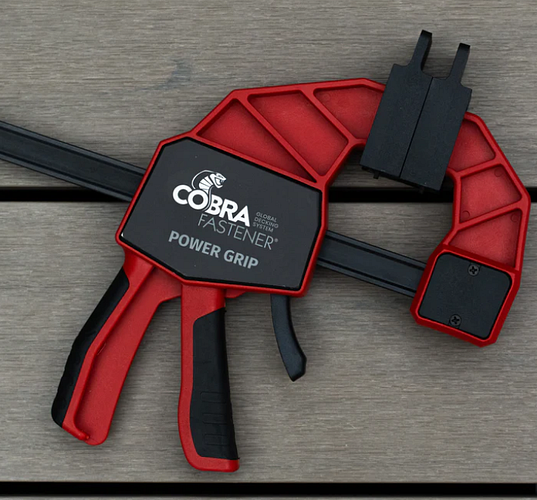 Cobra Fastener Terrassenzwinge POWER GRIP VE 2 