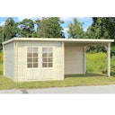 Vorschaubild Palmako Gartenhaus Ella 6,9 + 8,2 m² - 28 mm