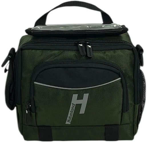 Haberland Lenkertasche Bottle grün